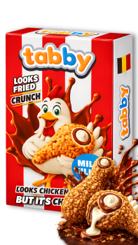tabby - Crunchy Chicken Chocolat 50g